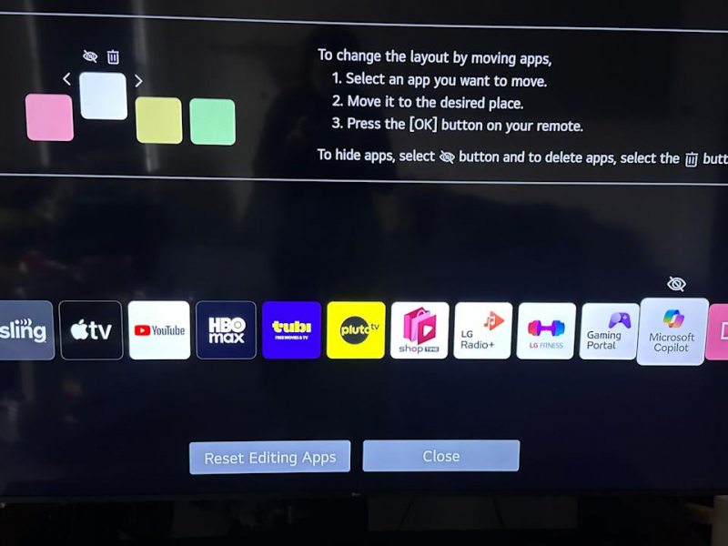 LG quietly added an unremovable Microsoft Copilot app to TVs