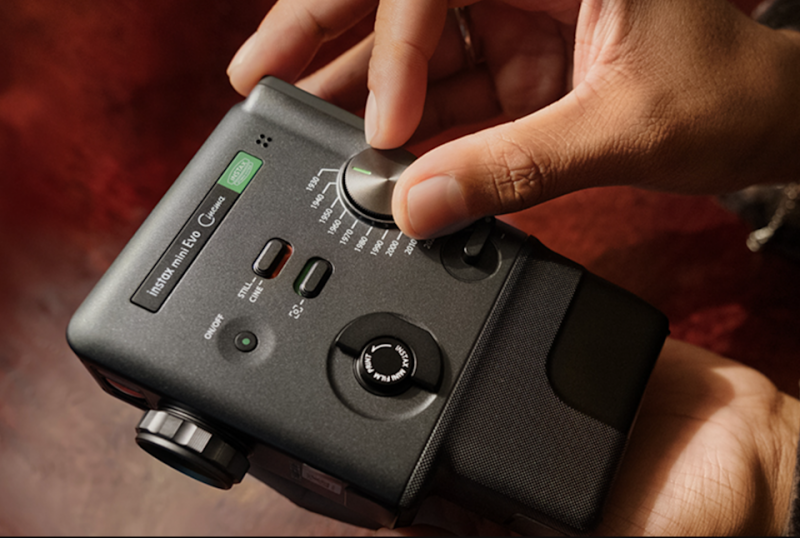 Fujifilm's latest Instax camera looks like a vintage Super 8